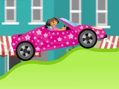 Leikur Dora Car Racing á netinu