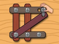 Leikur Wood Nuts Master: Screw Puzzle á netinu