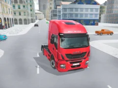 Leikur City Driving Truck Simulator 3d á netinu