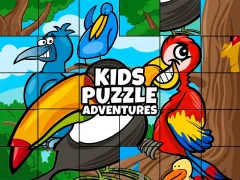 Leikur Kids Puzzle Adventures á netinu