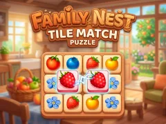 Leikur Family Nest: Tile Match Puzzle á netinu