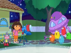 Leikur Dora The explorer Dora's Space Adventure á netinu
