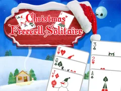 Leikur Freecell Christmas Solitaire á netinu