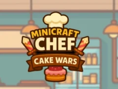 Leikur Minicraft Chef Cake Wars á netinu