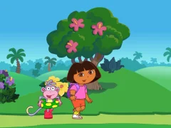 Leikur Dora the Explorer Find Floatie á netinu