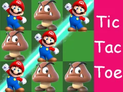 Leikur Super Mario Tic Tac Toe á netinu