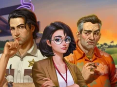 Leikur Solitaire Crime Stories á netinu