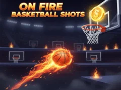 Leikur On Fire Basketball Shots á netinu