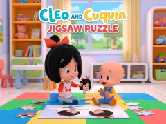 Leikur Cleo and Cuquin Jigsaw Puzzle á netinu