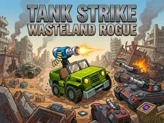 Leikur Tank Strike: Wasteland Rogue á netinu