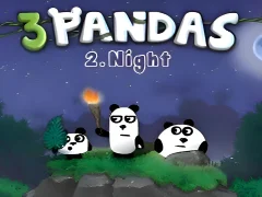 Leikur 3 Pandas 2 Night á netinu