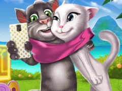 Leikur Kittens Selfie Time á netinu
