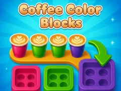Leikur Coffee Color Blocks á netinu
