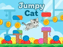 Leikur Jumpy Cat á netinu