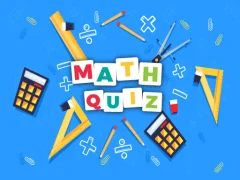 Leikur Math Quiz Game á netinu