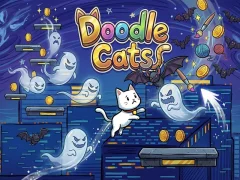 Leikur Doodle Cats á netinu