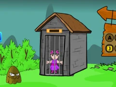 Leikur Purple Beauty Girl Rescue á netinu