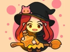 Leikur Potion Merge Witch á netinu
