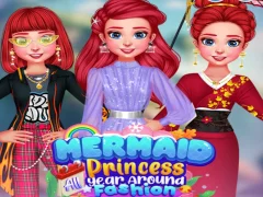 Leikur Mermaid Princess All Year Around Fashion á netinu