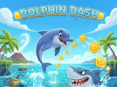 Leikur Dolphin Dash á netinu