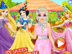 Leikur Ice Queen Birthday Surprise á netinu