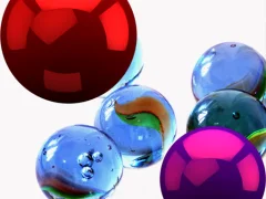 Leikur Color Balls Glow In The Dark á netinu