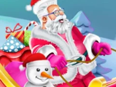 Leikur Design santas sleigh á netinu
