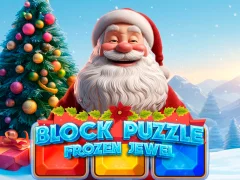 Leikur Block Puzzle Frozen Jewel á netinu