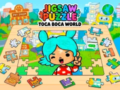 Leikur Jigsaw Puzzle: Toca Boca World á netinu