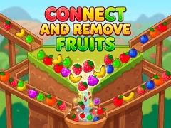 Leikur Connect and Remove Fruits á netinu