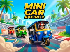 Leikur Mini Car Racing 2 á netinu