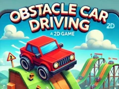 Leikur Opstacle Car Driving á netinu