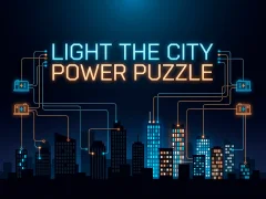 Leikur Light the City Power Puzzle á netinu