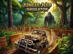 Leikur Jungle Jeep Simulator á netinu