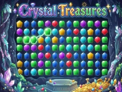 Leikur Crystal Treasures á netinu