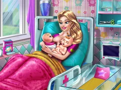 Leikur Mommy Twins Birth á netinu