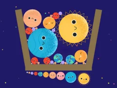 Leikur Merge Planets á netinu