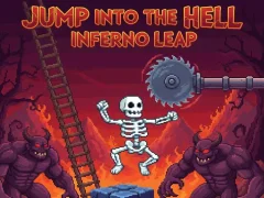 Leikur Jump Into the Hell Inferno Leap á netinu