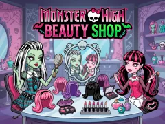 Leikur Monster High Beauty Shop á netinu