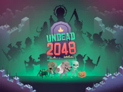 Leikur Undead 2048 á netinu