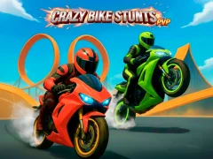 Leikur Crazy Bike Stunts PvP á netinu
