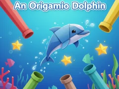 Leikur An origami dolphin á netinu