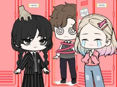 Leikur School Style Dress Up á netinu