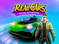 Leikur Real Cars Epic Stunts á netinu
