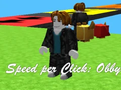 Leikur Speed per Click: Obby á netinu