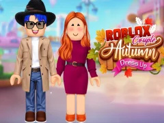 Leikur Roblox Couple Autumn DressUp á netinu