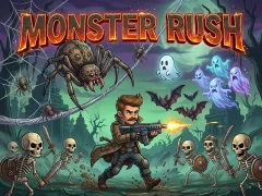 Leikur Monster Rush á netinu