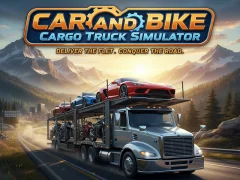 Leikur Car And Bike Cargo Truck Simulator á netinu