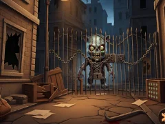 Leikur Terrifying Zombie Escape á netinu