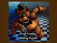 Leikur Fnaf Freddy Sliding Puzzle á netinu